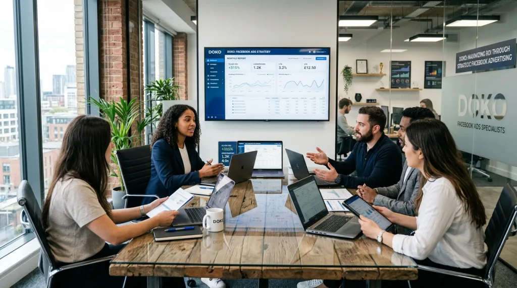 agence facebook ads doko : boostez votre retour sur investissement grâce à des stratégies publicitaires optimisées et personnalisées sur facebook.