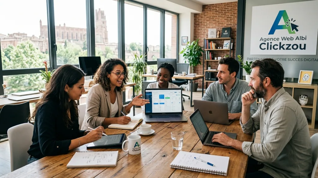 agence web albi clickzou : votre partenaire de confiance pour réussir sur le web grâce à des solutions digitales sur mesure, du référencement à la création de sites.