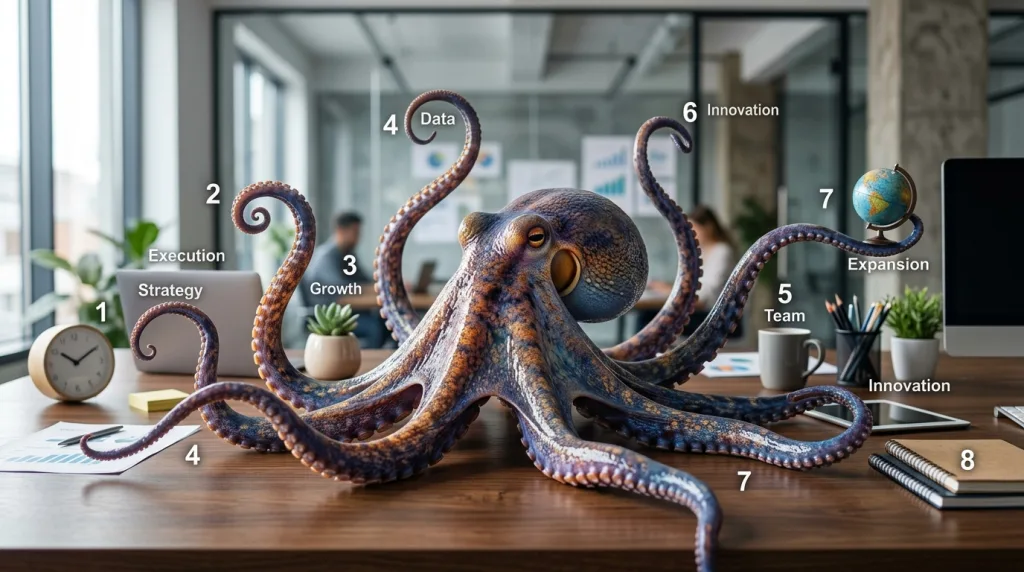 découvrez comment utiliser le diagramme en pieuvre pour définir clairement les objectifs et étapes clés de votre entreprise, afin d'améliorer la planification et la gestion de vos projets.