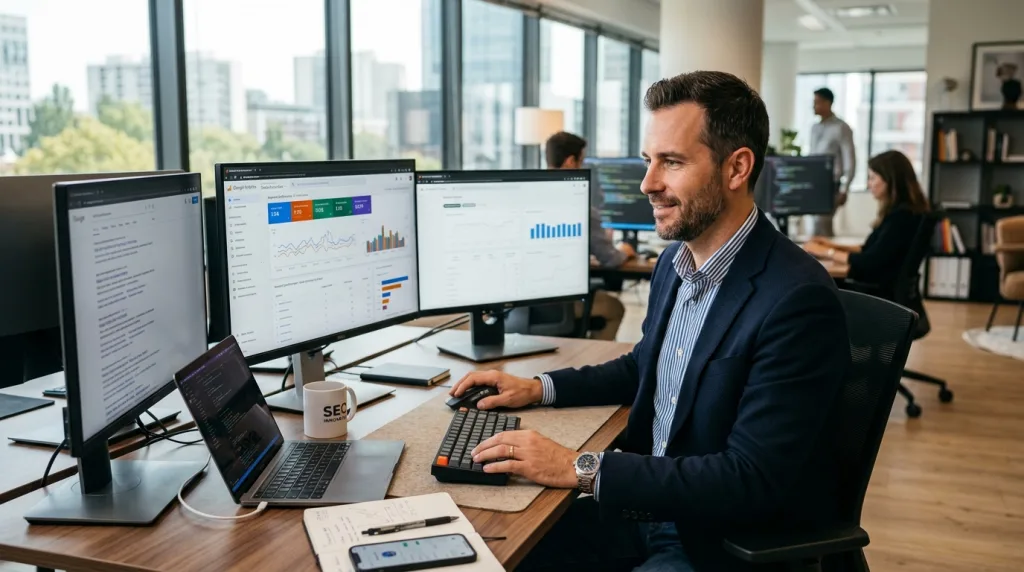 cédric guérin dyez, consultant seo expert, optimise votre visibilité en ligne pour booster votre trafic et améliorer votre positionnement sur les moteurs de recherche.