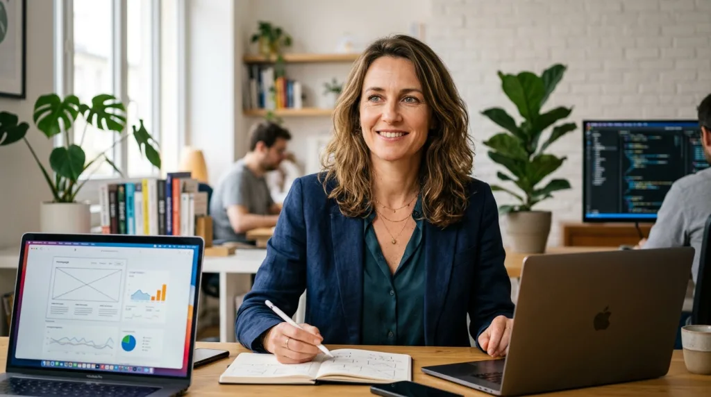 découvrez florence le saux, experte digitale spécialisée en création de sites web optimisés seo pour booster votre visibilité en ligne.